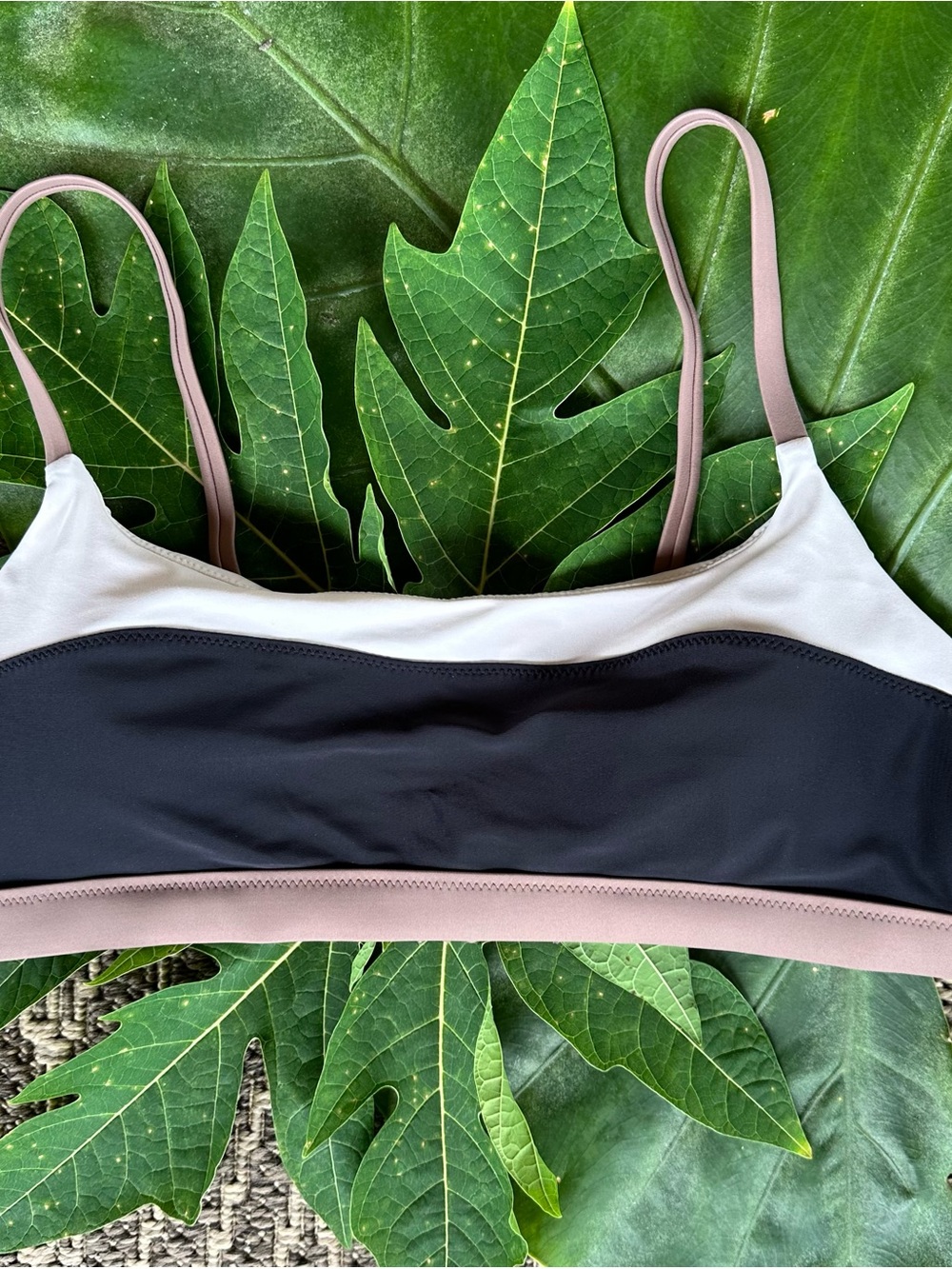 Prana Baja Bound Adjustable Swim Top M